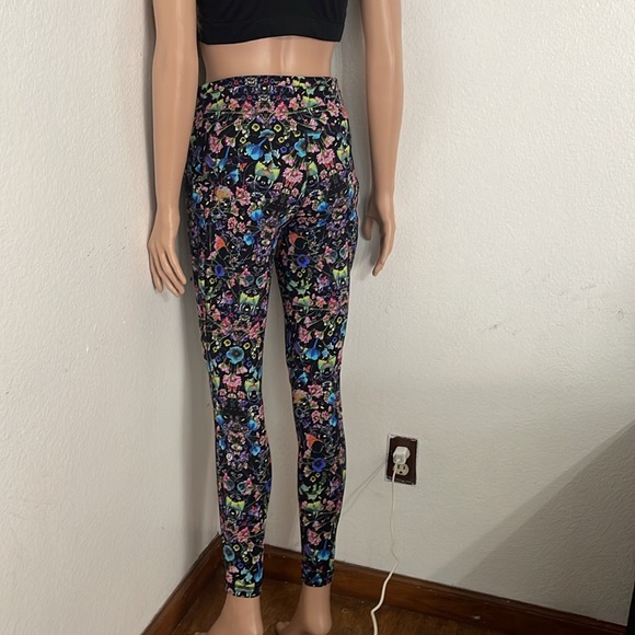 Lululemon Swift Speed High - Rise Tight 28" Flowerscope black Multi -Size 8 - Picture 4 of 16